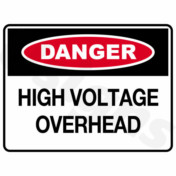 High Voltage Overhead Signs Signage And Printing Neon Signage Flag